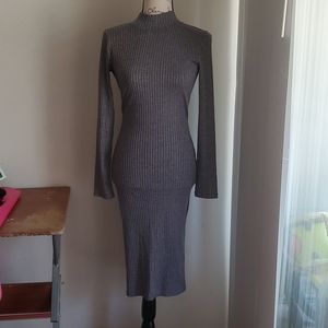 Open Back Knit Dress